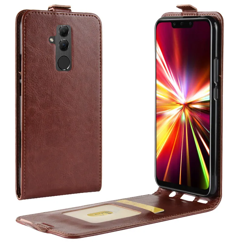 Для Huawei Mate 20 Lite чехол Флип Ventage PU кожаный Слот для карты полная защита ТПУ телефона