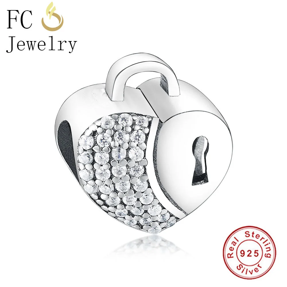 FCJ0586 FC ювелирные изделия подходят к оригинальному Пандоре талисманы браслет 925 серебро, соединенный золотой цвет круги микс кубического циркония бусины Berloque DIY - Цвет: FCJ0586