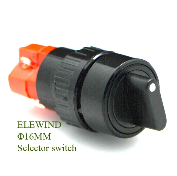 ELEWIND 16 мм переключатель с 2 позициями (PB162Y 11X/21)|switch|position switchposit |