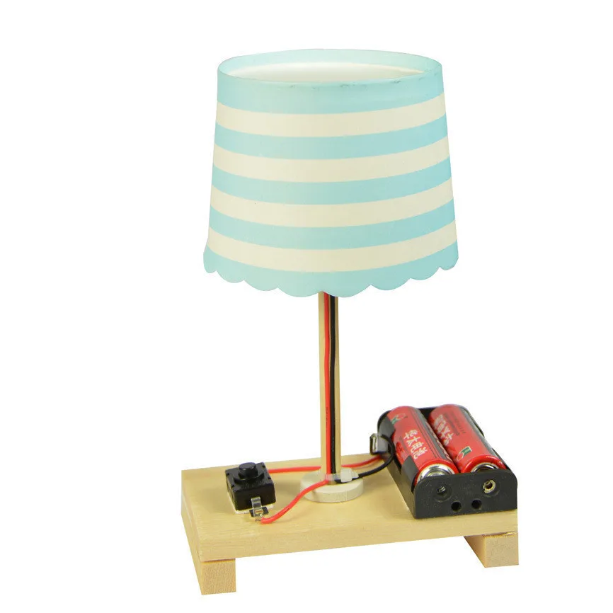 Креативная Настольная лампа с бумажным стаканчиком модель материала научно