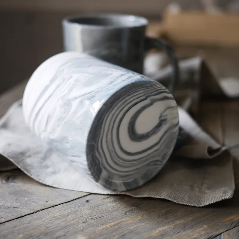 2017 популярный вкус новая мраморная глубокая цветная полоса керамическая