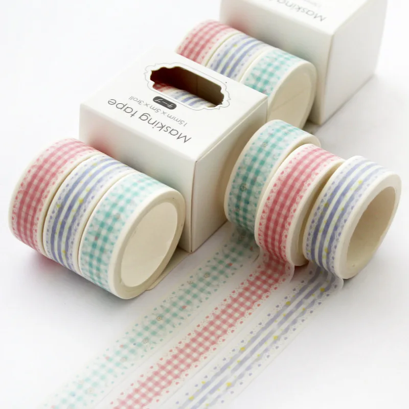 

3 pcs/lot Lace washi tape set Cute adhesive tape DIY Decoration Sticker Scrapbooking Diary Masking Tape stationery supply