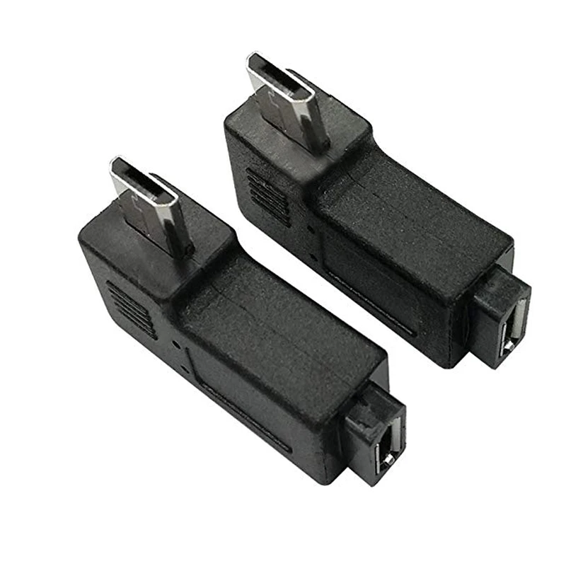 90 градусов под прямым углом адаптер типа micro USB B конвертер Папа мама l образный