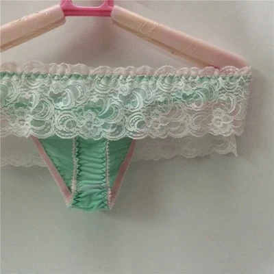 Мужские кружевные трусики Sissy для геев мужские трусы мужское мини нижнее белье