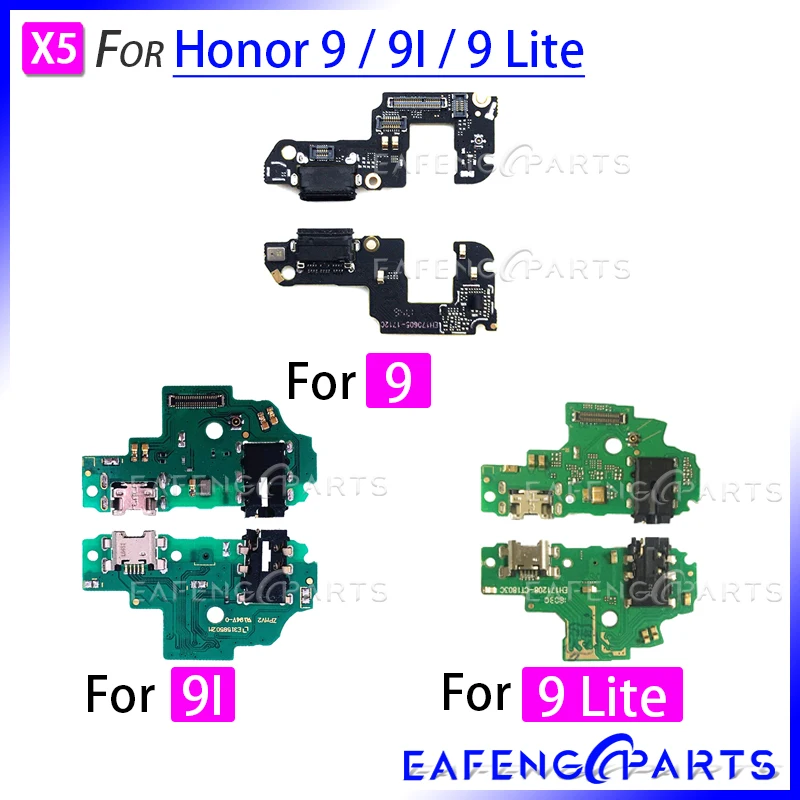Запасные части для huawei honor 9 9I Lite USB зарядное устройство зарядный порт док-станция