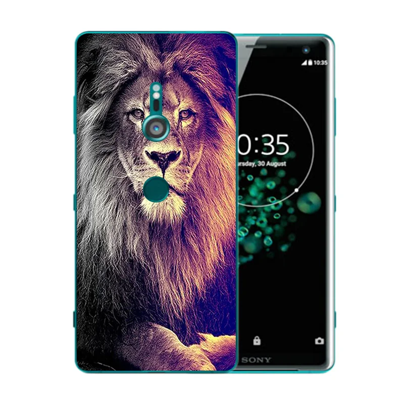 Чехол из ТПУ для Sony Xperia XZ3 Ультратонкий Мягкий силиконовый чехол на заднюю панель