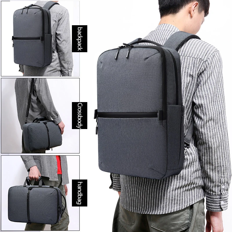 Водонепроницаемый деловой рюкзак для ноутбука 17 дюймов с защитой от кражи