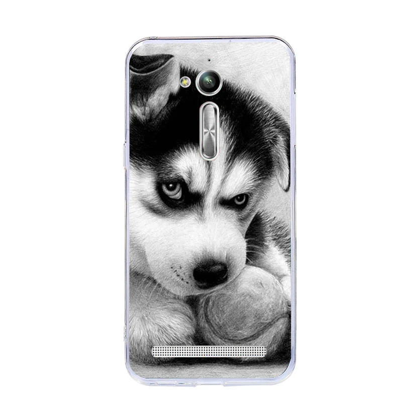 ZB500KL TPU Cover For ASUS Zenfone GO Soft Case Silicone Painted X00AD Painting Phone Bags Coque |