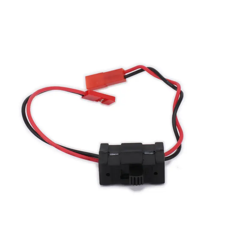 Переключатель и выключатель батареи приемника с разъемом JST для 1/10 1/16 1/18