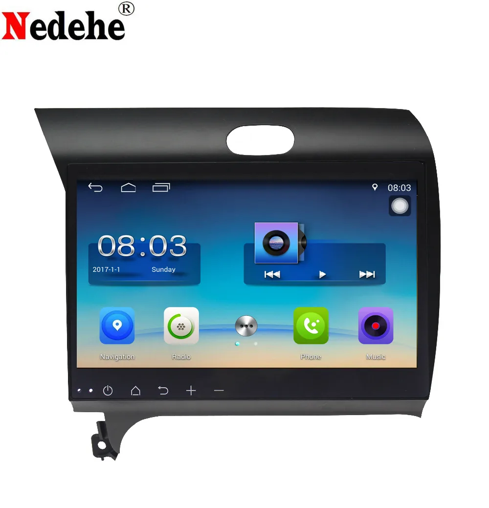 Nedehe 2G RAM + 32G ROM 10 1 дюймов Android 8 автомобильный dvd плеер для Kia K3 Forte Cerato 2013 2014 gps
