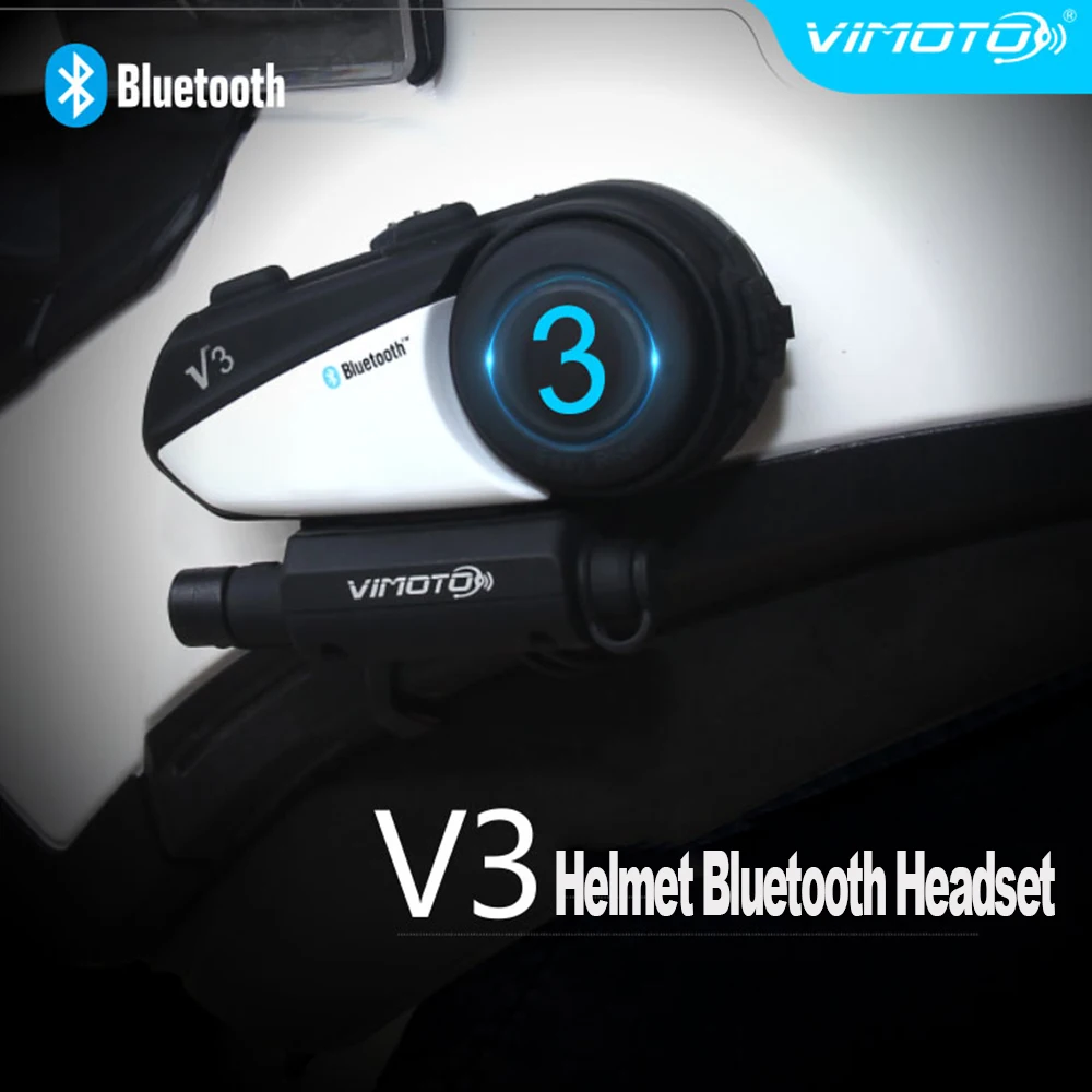 BT Bluetooth Motorcycle Helmet Interphone Intercom Headset Riders V3 3.0 | Автомобили и мотоциклы