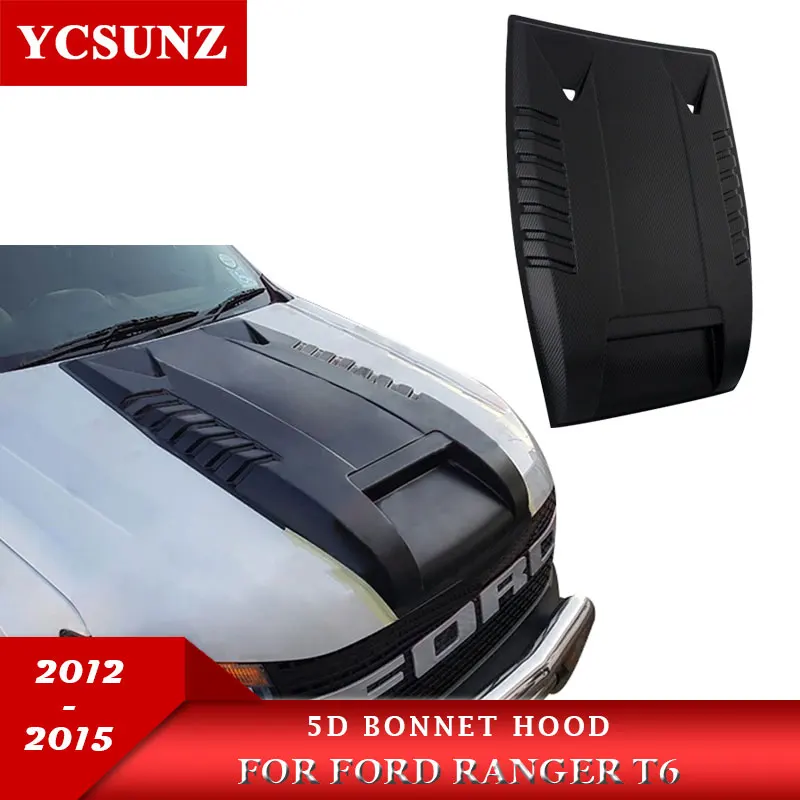 Капот совок капота автомобильные аксессуары для Ford Ranger T6 2012 2013 Wildtrak T6