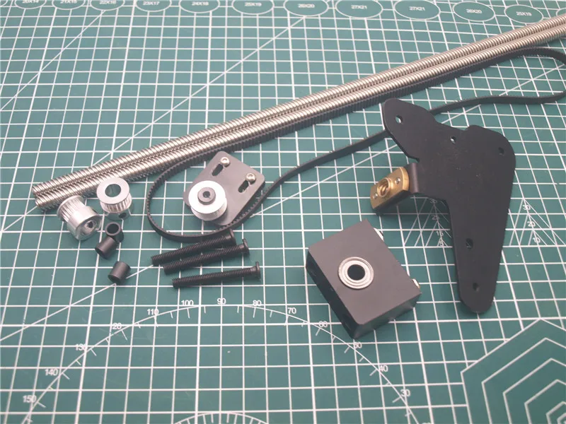 1 шт. Creality ENDER3/CR-10 двойной Z axis upgrade kit использовать с одним шаговым двигателем CR-10 двойной Z натяжной шкив