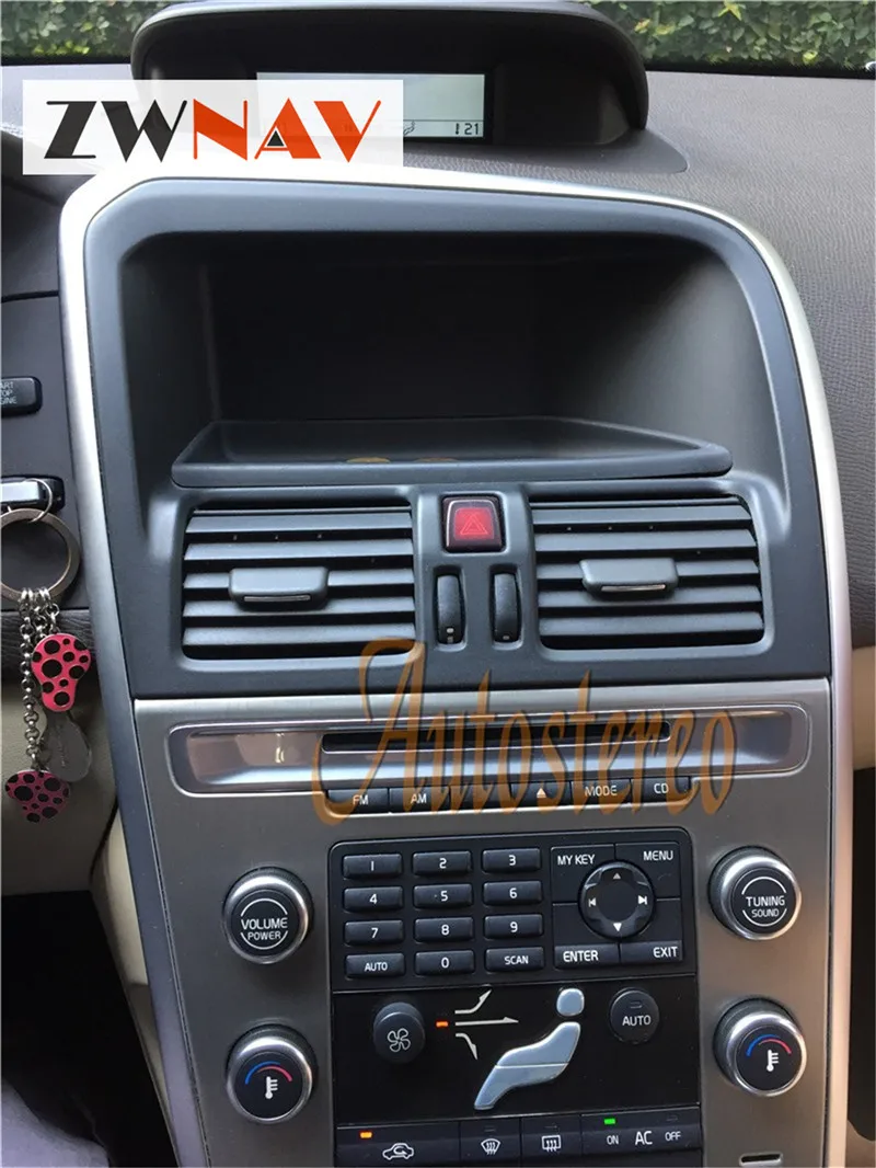 8," Автомобильный gps Android 7 Systen для Volvo XC60 2010 2011 2012 левый руль автомобиля dvd-плеер навигация автомобиля мультимедиа