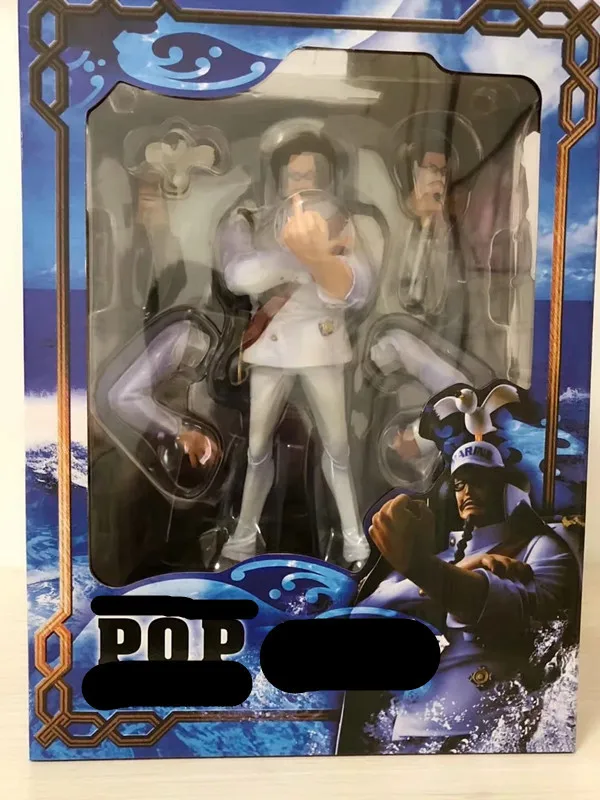 

27cm Anime ONE PIECE Naval Headquarters Sengoku P.O.P Figure Model Toys