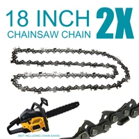 2pcs 18 inch chainsaw saw chain blade pitch 325 0 058 gauge 72dl replacement hardware tools chains