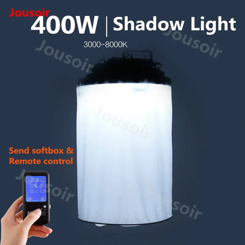 Falconeyes U4 LED 400w space lantern Lamp photography film movie Roof lamp with softbox &amp remote control 3000-8000K CD50 T06 |
