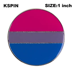 XY0314 Asexual Pride Радужный Флаг Rozet металлический значок брошь для рюкзака для подарка XY0315 - Цвет: XY0314