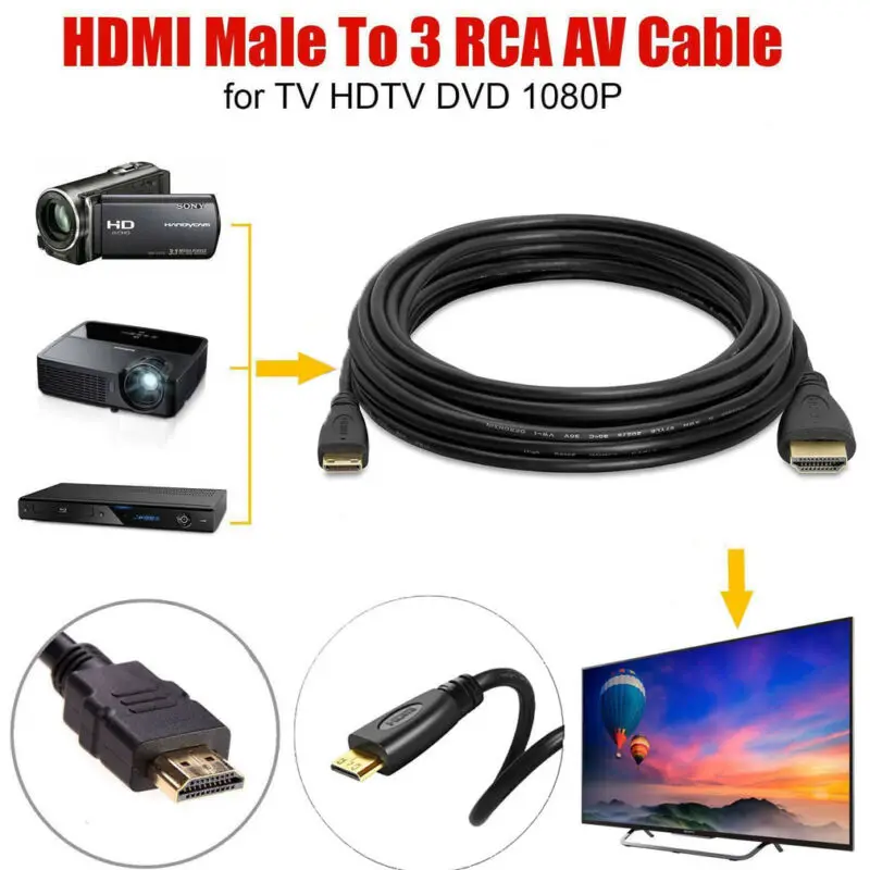 Micro USB для 1080P HDMI HDTV Кабель MHL адаптер Android Huawei Samsung Sony|Кабели HDMI| |