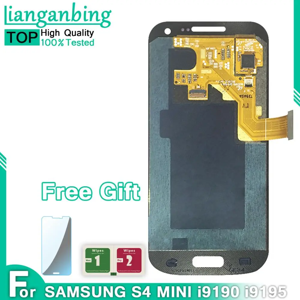 Super AMOLED LCD для S4 Mini i9190 i9195 I9192 дисплей сенсорный экран в сборе Samsung Galaxy S4mini