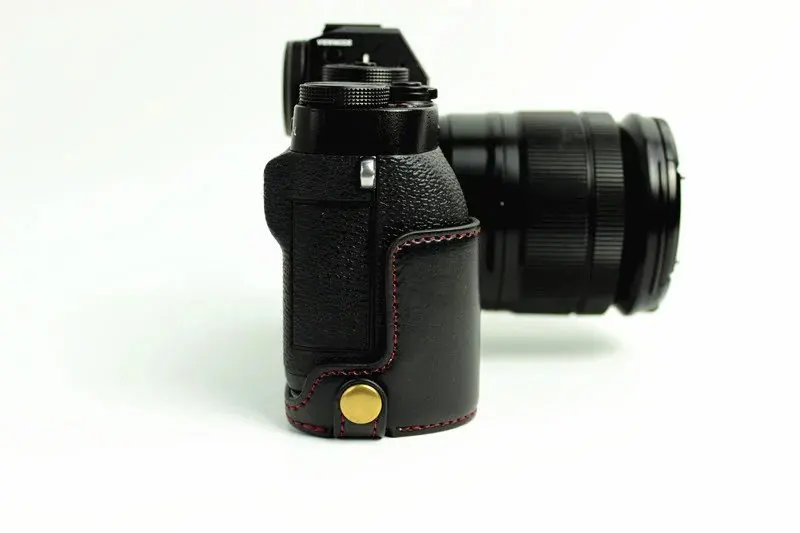 Задняя крышка для фотоаппарата Fujifilm Fuji из искусственной кожи XT2|camera leather covers|half