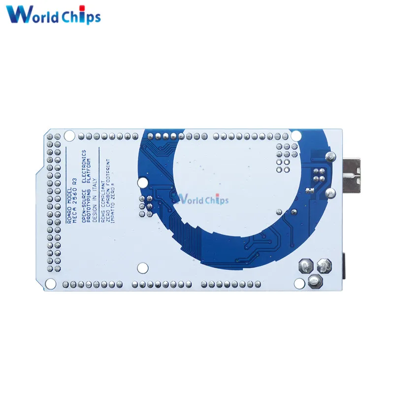Плата MEGA2560 MEGA 2560 R3 ATMEGA16U2 ATMEGA2560 для замены на 5 в ATMega8U2 с USB кабелем|Интегральные