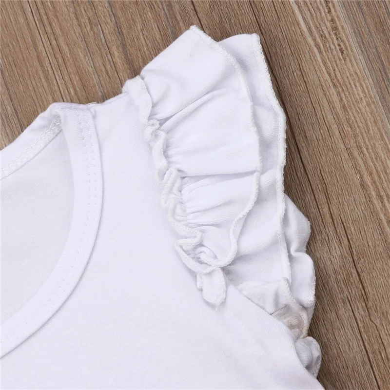Emmababy Newborn Baby Girls Clothes Cute Swan Cartoon Tops T-Shirt +Tutu Skirt Bebe girl Clothing sets Outfits 1-5Y | Детская одежда и