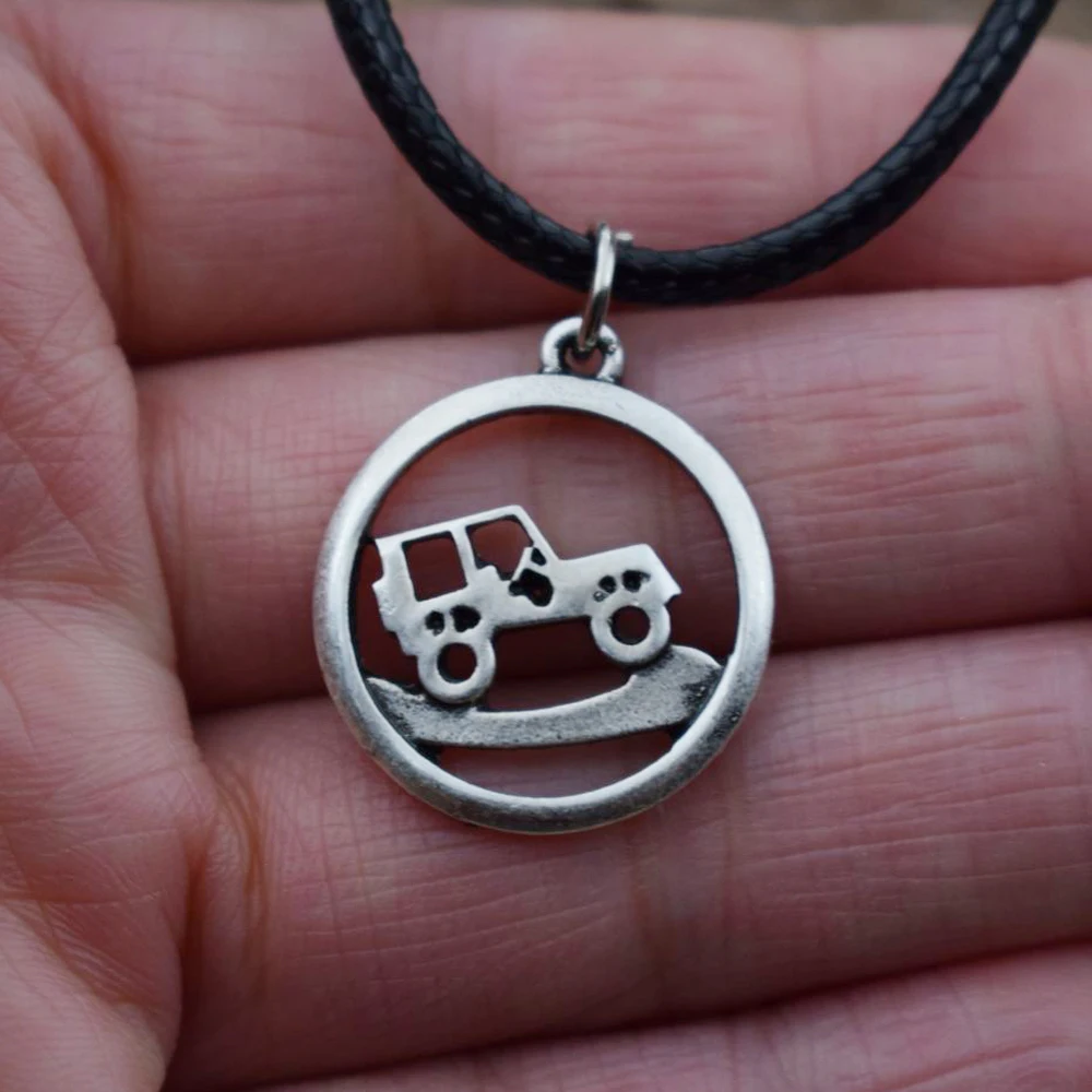 1 шт. колье с джипом SanLan для мужчин и женщин