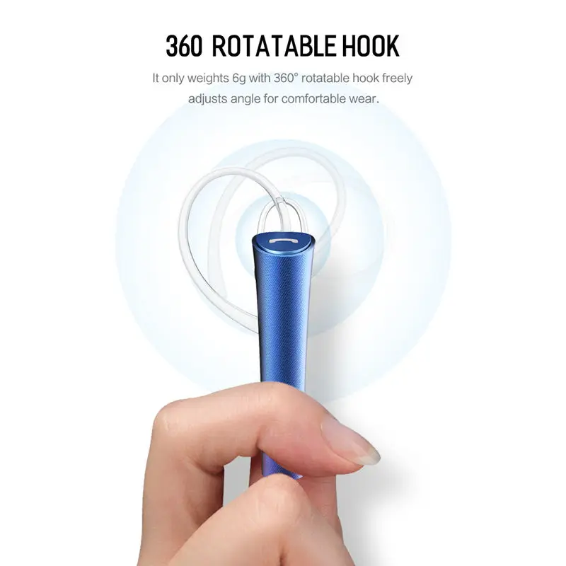 CHICLITS Мини Bluetooth наушники ушные крючки Беспроводная V4.2 гарнитура Hansfree музыка