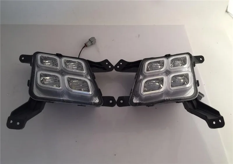 Четыре режима для глаз светодиодные дневные ходовые огни автомобильный Стайлинг