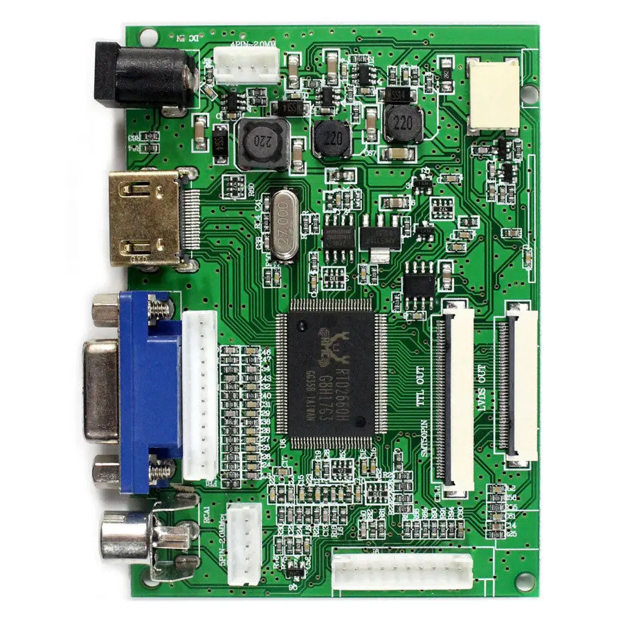 Latumab AT070TN90 AT070TN92 AT070TN94 7 дюймовый ЖК драйвер VGA 50pin TTL LVDS плата контроллера