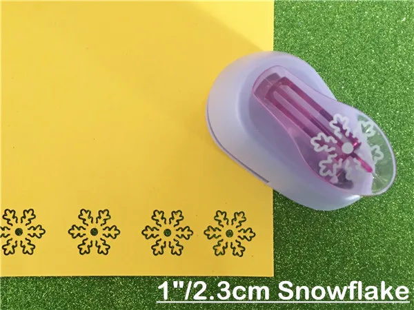 1 ''/2.3 см полые Снежинка Удар DIY Craft перфоратор для скрапбукинга удар малыш записки резак для бумаги снег Тиснение острее