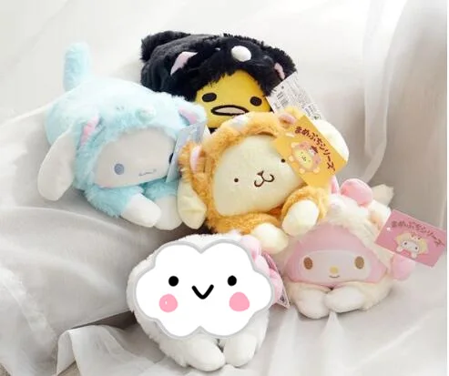 1 шт. X рождественские подарки помпон пурин Мелодия Gudetama аниме плюшевая кукла новые мягкие куклы милые игрушки для малышей, детей на день рождения