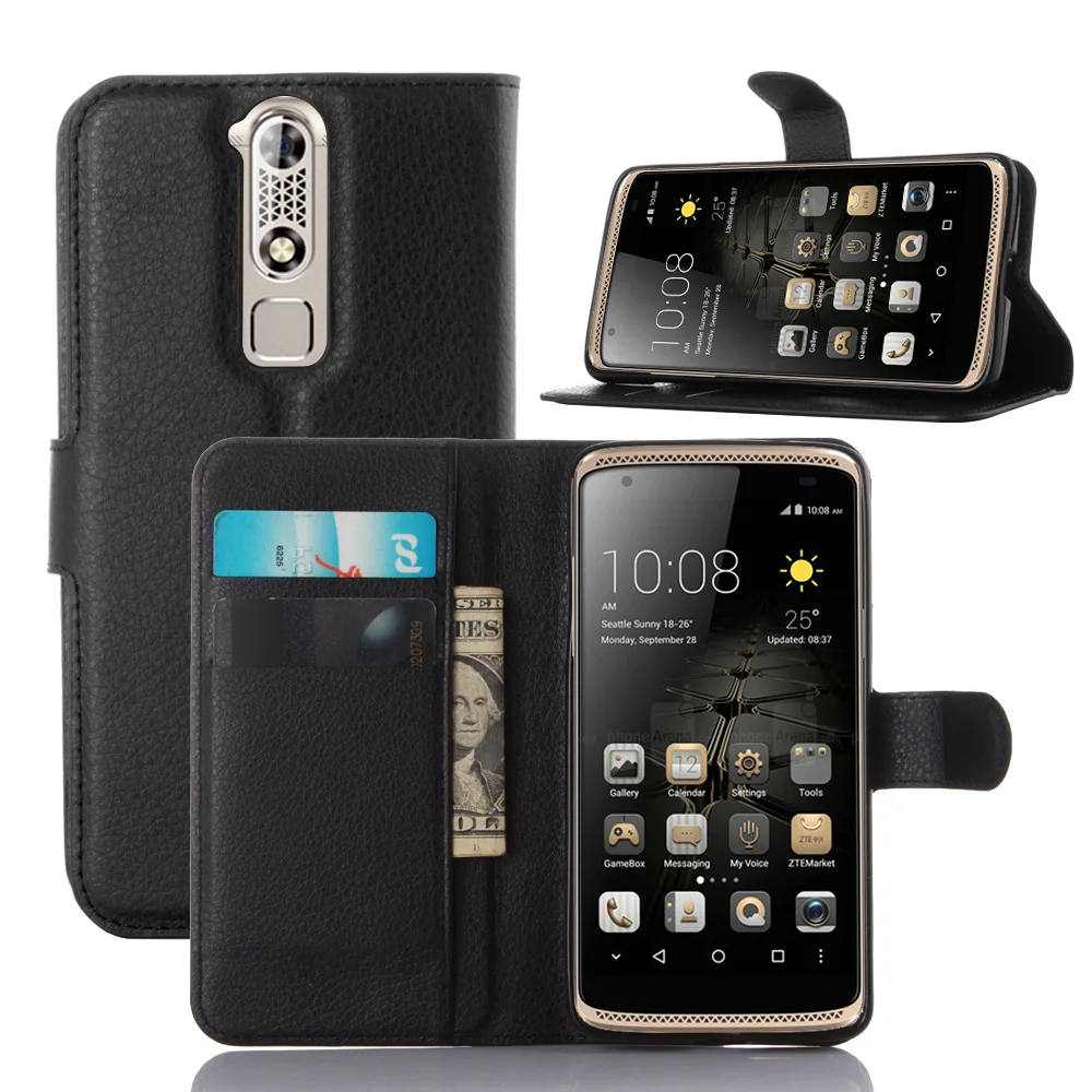 Оригинальный чехол-кошелек из искусственной кожи для ZTE Axom Mini чехол телефона с