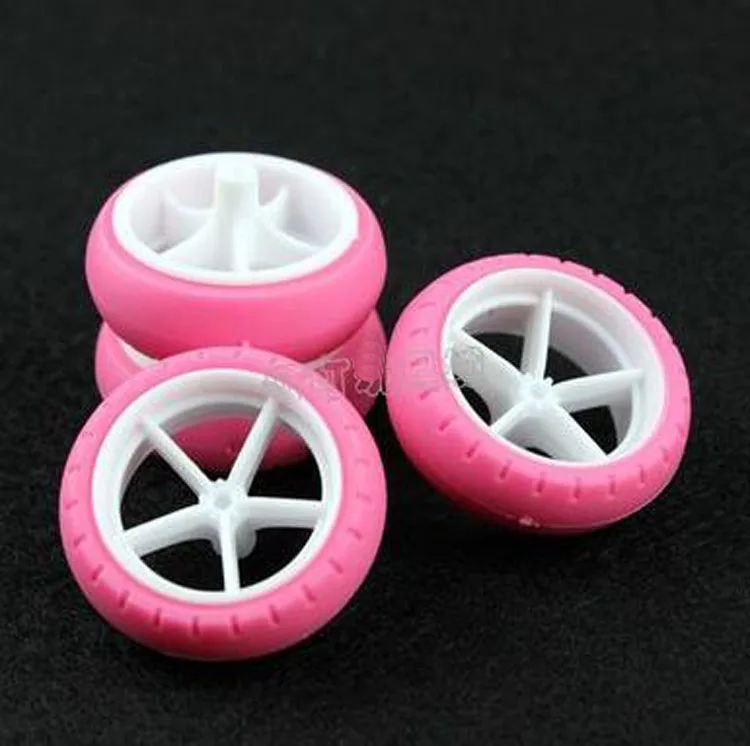 Yuenhoang 4 шт. большой диаметр дуговое колесо пять звезд шины для Tamiya Mini 4WD гоночный