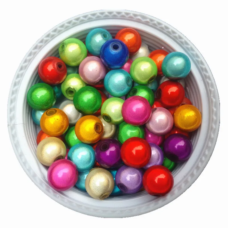 

Free Shipping 10MM Mixed Colors Acrylic Miracle Beads Wholesale Jewelry Spacer Beads Fit for DIY Necklace Bracelet Ornaments
