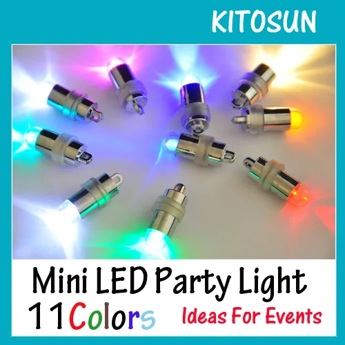 10 Шт./лот Светодиодный Шар Light up Воздушные Шары для Украшения идеи Event &amp Партии и