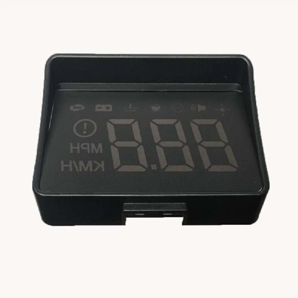 Новое поколение A100S автомобиля HUD Дисплей OBD2 EUOBD превышение скорости Предупреждение автоматический электронный Напряжение сигнализации лучше, чем A100 HUD
