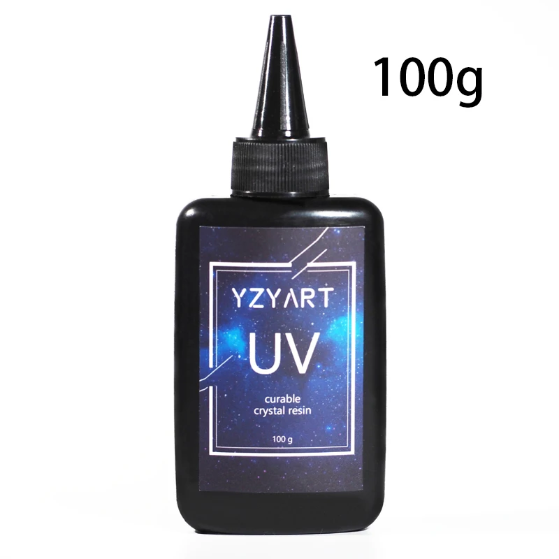 YZY ART UV Смола твердое ультрафиолетовое отверждение Смола солнечное лечение Активированный солнечный свет Kawaii Ремесла прозрачный тонкий/толстый тип