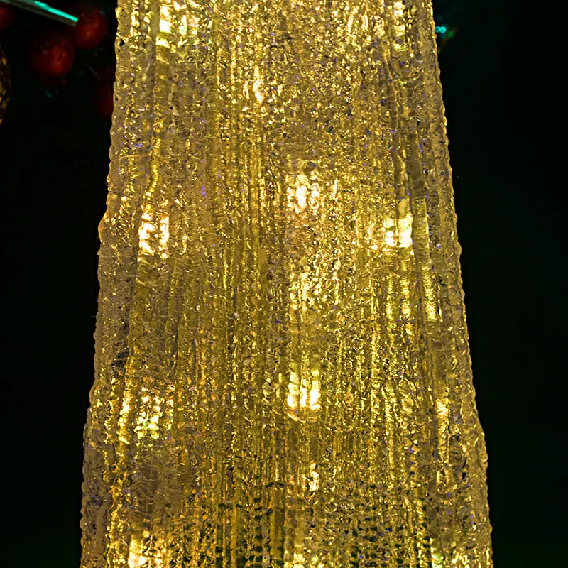 7 цветов авто мигающий фестиваль LED Tower light 51 см высокие Рождественские огни
