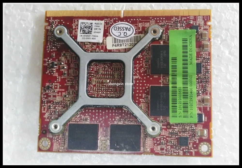Видеокарта HD6770M HD 6770M M5950 216 0810001 1GB VGA для ноутбука DeLL M4600 M6700|Платы расширения| |