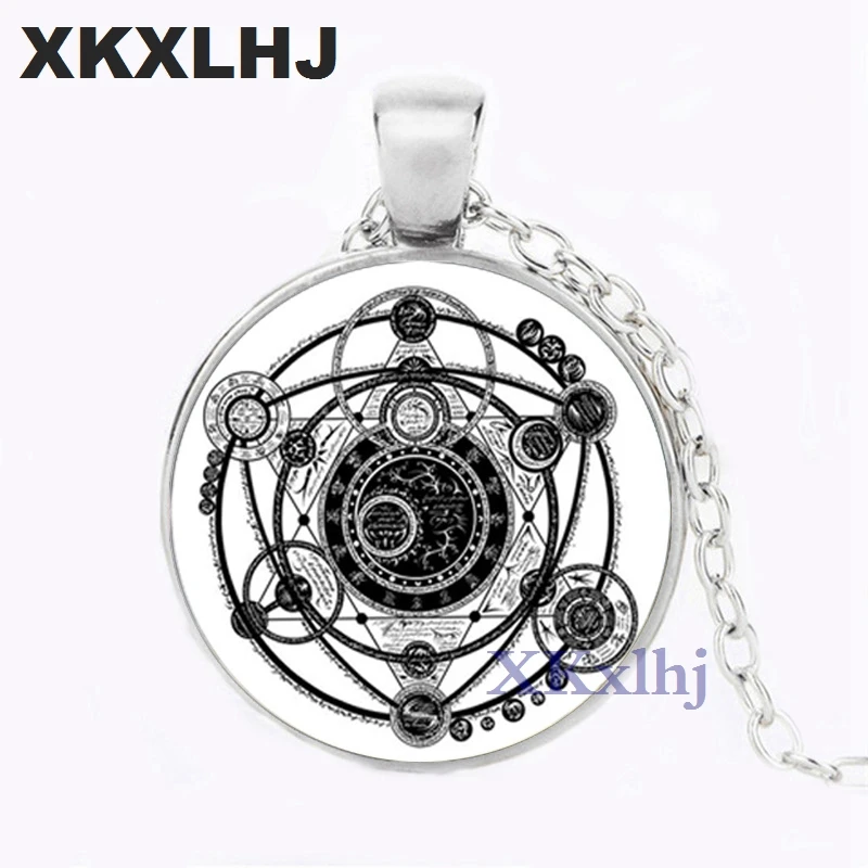 XKXLHJ Sigil магический кулон в виде ведьма ожерелье для женщин Аксессуары платья| |