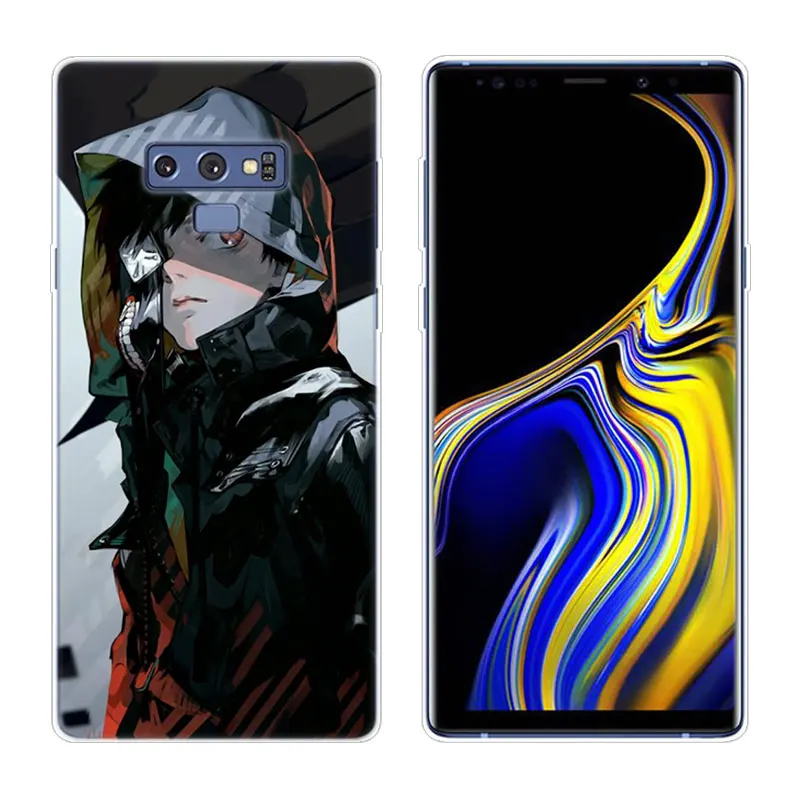 Anime Tokyo Ghoul Silicone Phone Case For Samsung Galaxy A80 A70 A60 A50 A40 A40S A30 A20E A2CORE M40 Note 10 Plus 9 8 5 Fashion | Мобильные