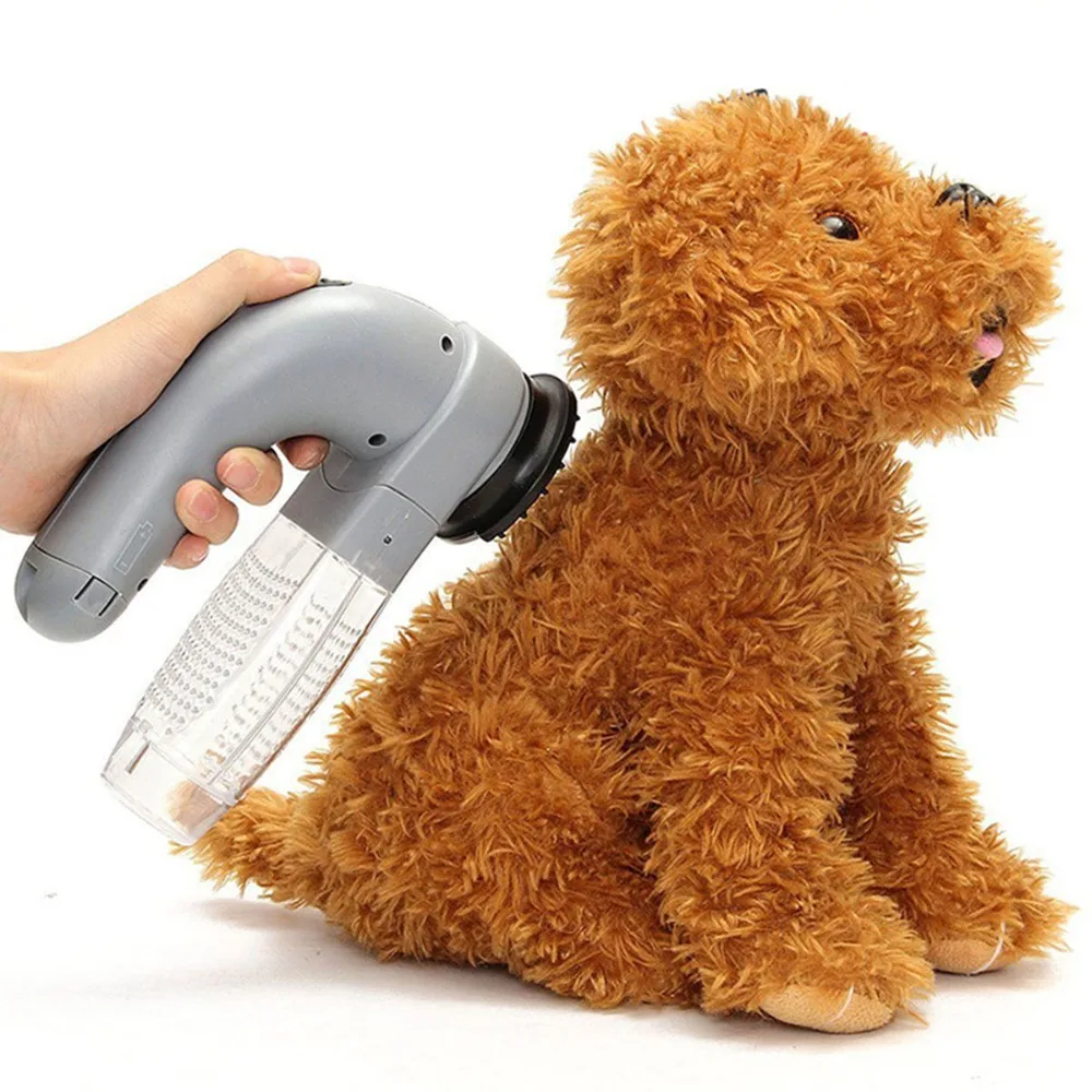 

New Arrival Pet Cat Dog Hair Fur Remover Grooming Brush Trimmer Comb Vacuum Cleaner Electric Dog Hair Accessories Beauty Tools