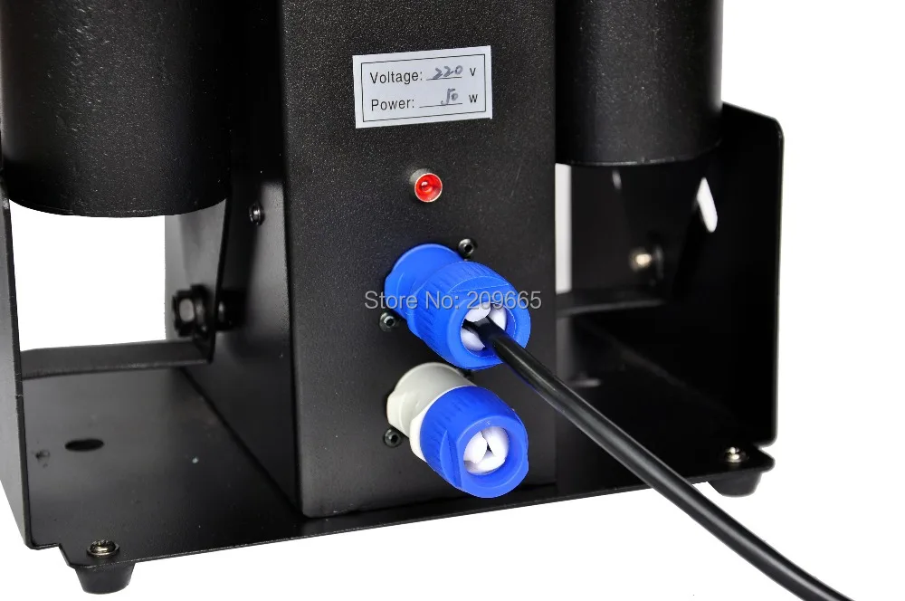 Бесплатная доставка 4 блока головки устройство для конфетти из электрической