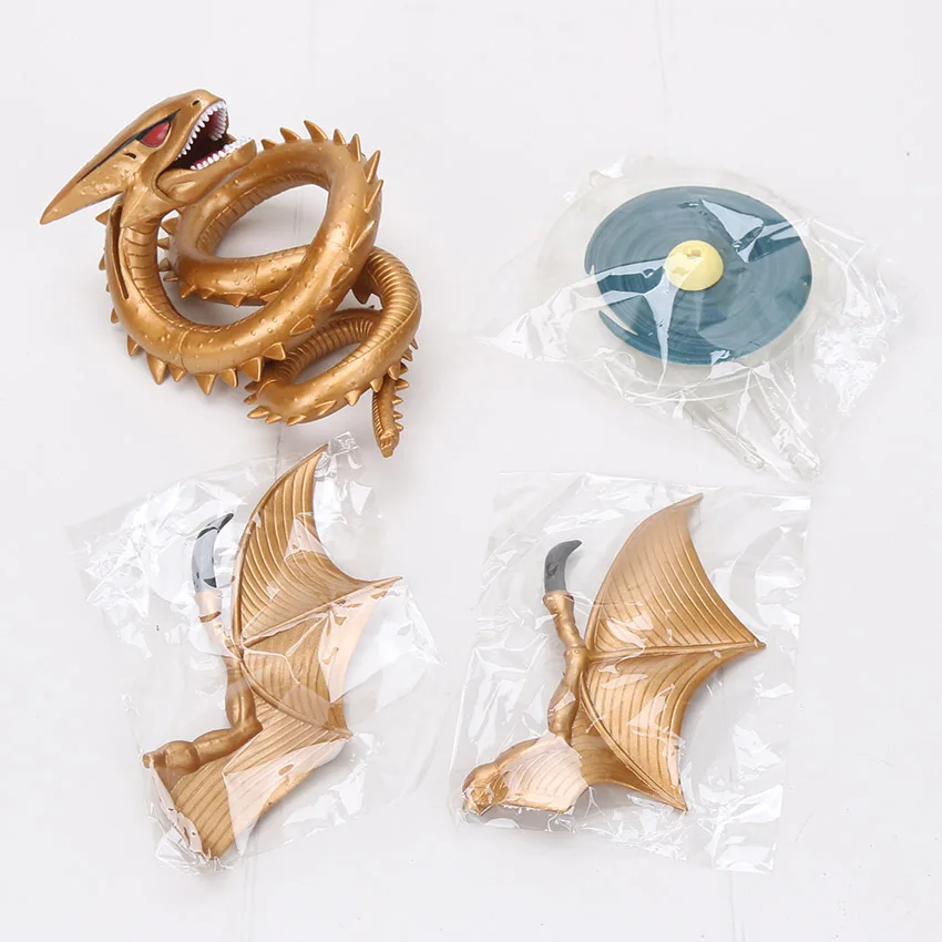 opp bag 15 см аниме Dragon Ball Супер shenron золотой дракон KAMINORYU ПВХ фигурка модель игрушки dragon Ball Z фигурка - Цвет: opp bag