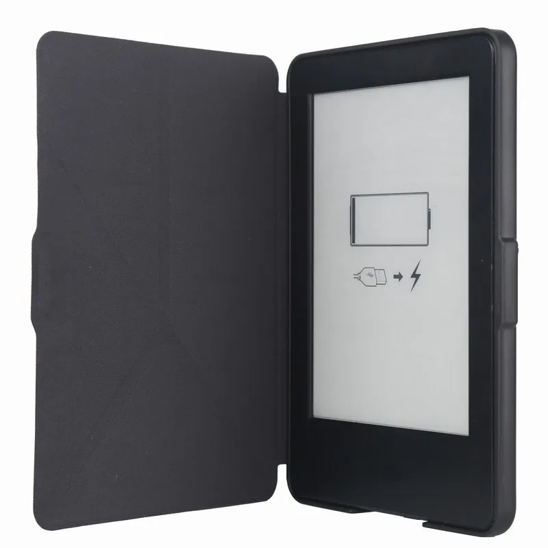 Тонкий умный чехол-подставка из искусственной кожи для Amazon Kindle Paperwhite 1 2 3 2013 6,0 дюймов многоразовый кожаный чехол+ стилус