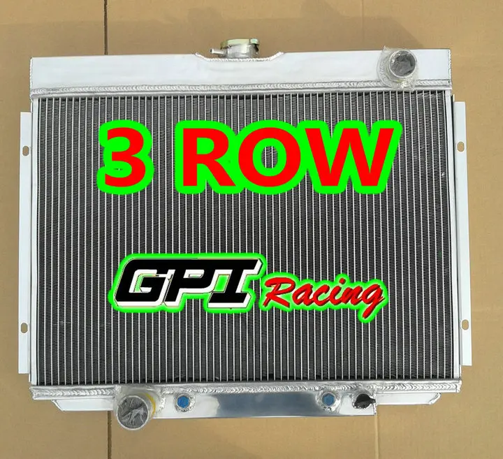 GPI алюминиевый радиатор 1967-1970 для Ford Mustang / Mercury Cougar/XR7/Torino 68-69 | Автомобили и