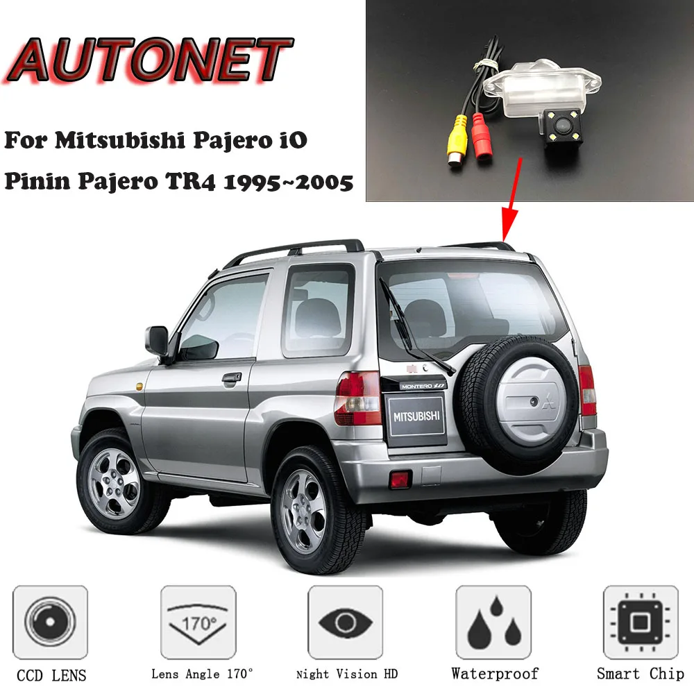 Камера заднего вида для Mitsubishi Pajero iO Pinin TR4 1995 ~ 2005 с функцией ночного