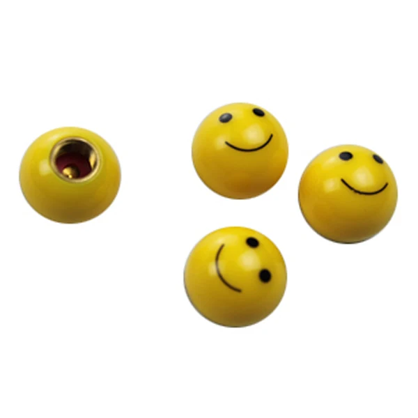 500 шт. колпачки для клапанов шин с улыбкой автомобиля мотоцикла велосипеда